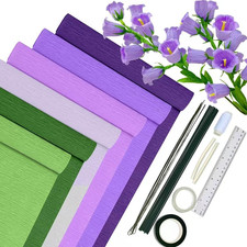 Krepppapier 6er Set Bunt, 6