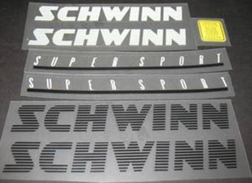 Schwinn super sport aufkleber - schwinn,