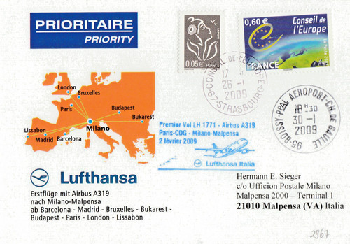 Erstflug airbus 319 - erstflug,