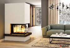 Kaminbausatz 🟡ROYAL EXTRA 2 Volcano 3PLUh 11KW Panorama Kamin Hajduk LDF-Kamine