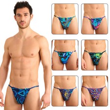 Kiniki Tan Through Sonnendurchlässige Tanga Herren Badehose.