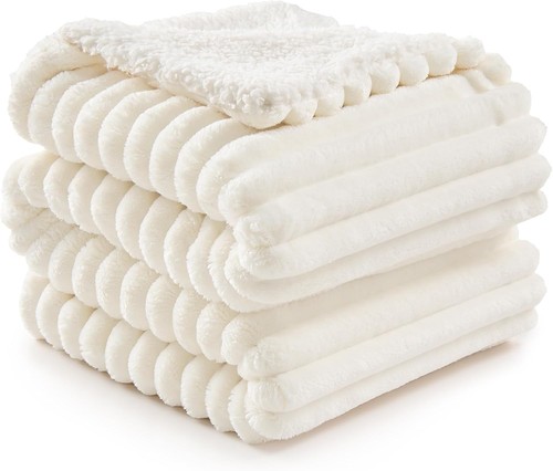 Kuscheldecke sherpa flauschig - sherpa,