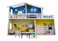 Puppenhaus Holz 28-teilig