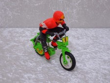 HZrv5H - Design Spielzeug Action Figur mit Fahrrad - Vintage
