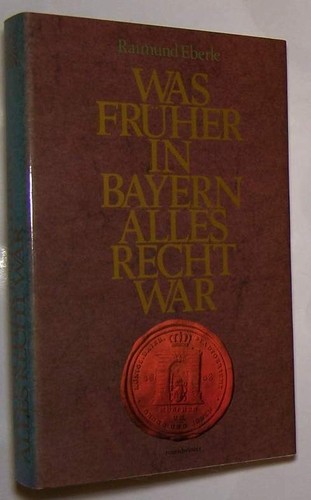Bayern recht rechtsgeschichte - recht,