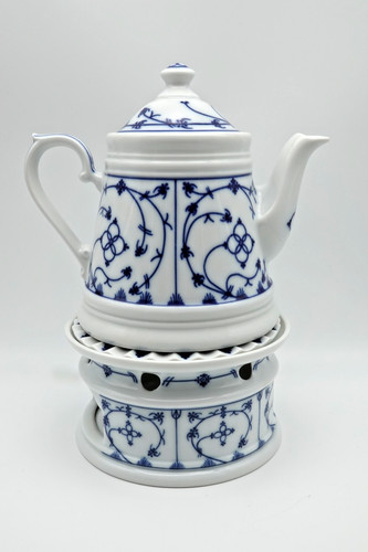 Teekanne mit stövchen - teekanne,