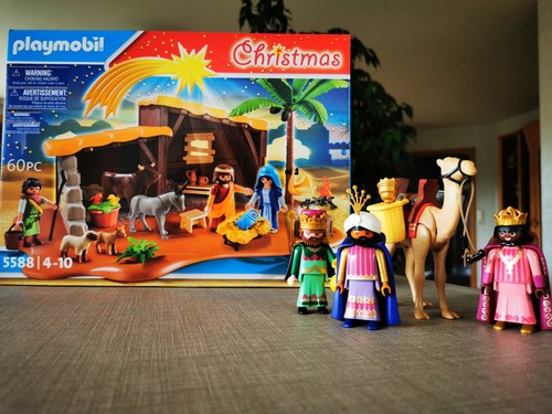 Playmobil weihnachtskrippe - playmobil,