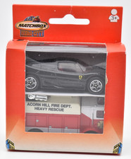 Matchbox Superfast 2 Stück Ferrari F50 & Mack Auxiliary Truck. Niederlande Box