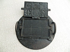 Altes antikes  Waffeleisen Gusswaffeleisen Zimtwaffeleisen  5,2 kg TOP Zustand !