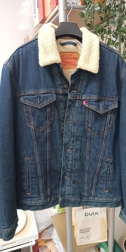 Levi sherpa denim trucker - levi’s,