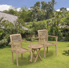 Teakholz Gartenmöbelset 3tlg