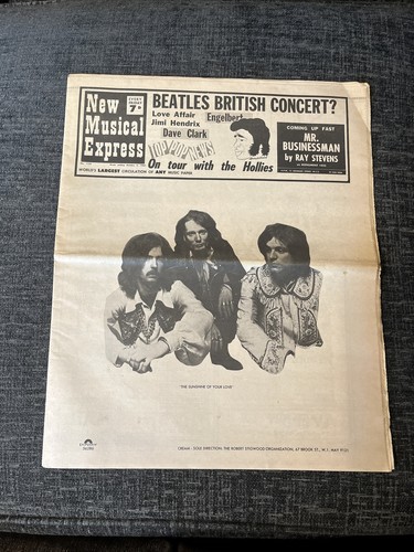 Nme magazine oct - 5, 1968