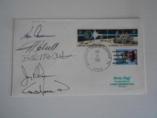 STS 74 Startbeleg KSC original Crewsigniert Space