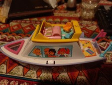 Polly Pocket Fun Cruise Bluebird 1997 Boot Schiff Yacht 