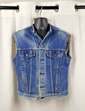 Levis Jeansweste Kragenlos /