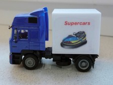 Schausteller MAN  Solo-Zugmaschine  Kofferaufbau Fa. Herpa  1/87  ohne OVP