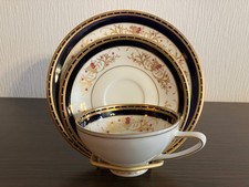 Sammeltasse (Gedeck) Kobaltblau Reichenbach-Porzellan DDR Vintage