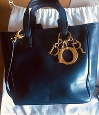Dior  Henkeltasche  marineblau