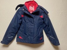 Übergangsjacke TCM Mädchen Jacke  Gr. 122-128 Winddicht blau/pink