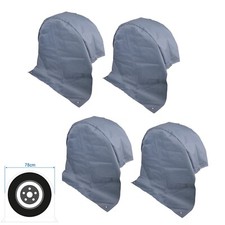 4 x XL Radabdeckung Reifenabdeckung Radschutzhülle Wohnwagen Wohnmobil Anhänger