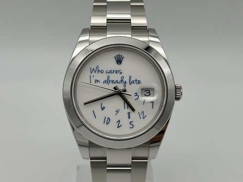 Rolex datejust who cares - datejust,