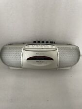 Sony CFS-E2 Tragbares Stereo Radio Cassetten Recorder Silber Mini Boombox ✅