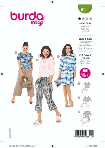 Burda easy schnittmuster - easy,