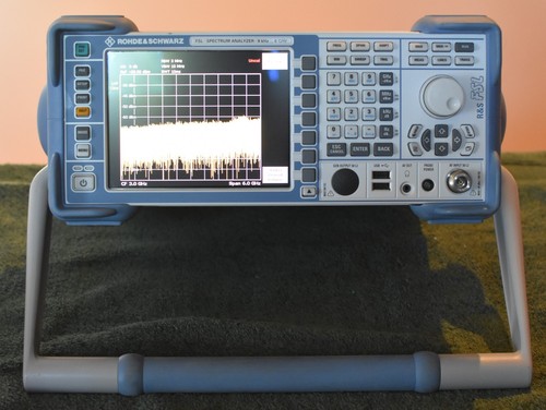 Rohde schwarz spectrum - &,