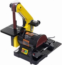 Tellerschleifer Bandschleifer 600W Winkelschleifer Holz Metall Tischschleifgerät