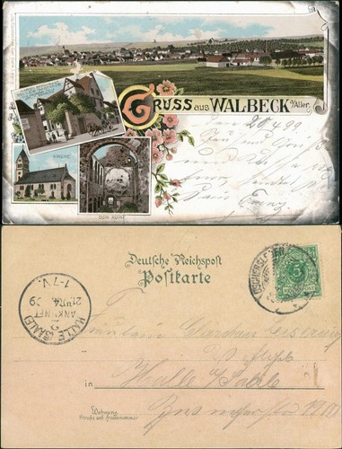 Litho walbeck - litho, ak