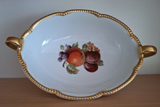 Krautheim SELB BAVARIA große Obst Porzellan Schüssel, Prunkschale, Obstschale