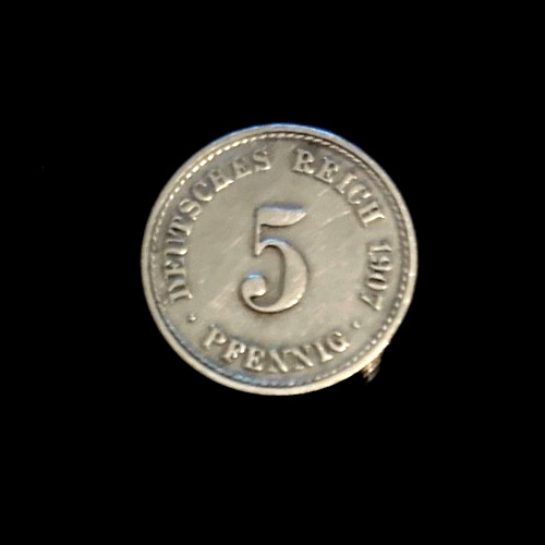 Pfennig deutsches reich - 5, 1907