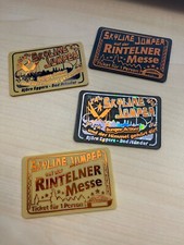 2x Kirmes Fahrchip Fahrchips