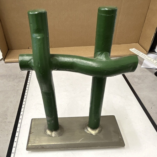 Skulptur abstrakt metall retro - skulptur,