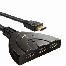3-in-1 HDMI Splitter Switch 4K