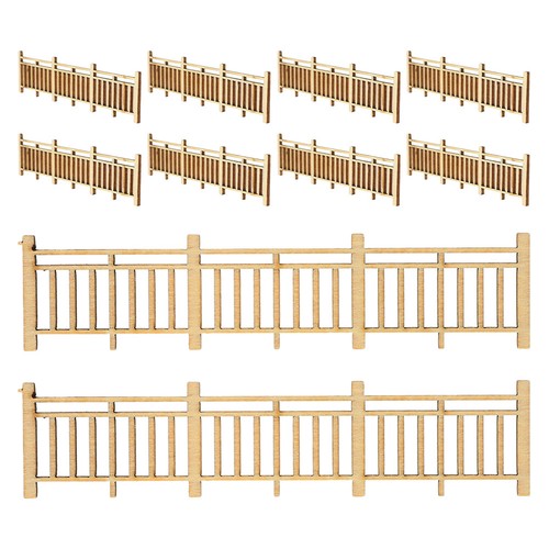 Pcs miniatur holzzaun für - 10,