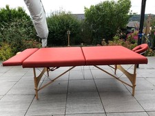 Übergroße Praxis-/Therapieliege  Klangschalen Massage Meditation - handgefertigt