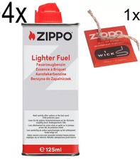 Zippo Benzin 4x 125ml + 1x