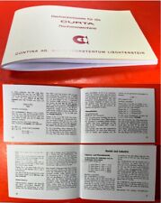 Curta Rechenbeispiele Gebrauchsanweisung für die Curta-Rechenmaschine 2.Teil