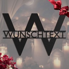 Willkommensschild mit