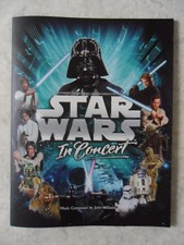 Star Wars in Concert  Programmheft   Konzert mit Eintrittskarten 