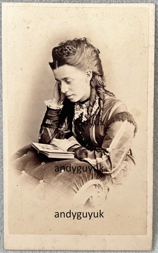Cdv feine dame - cdv, lange
