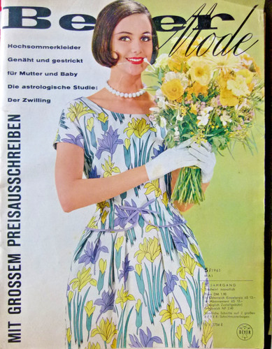 Altes modeheft beyer 1961 - modeheft,