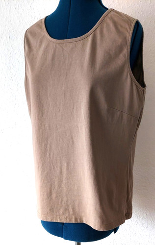 Shirt tank top hellbraun - 44,