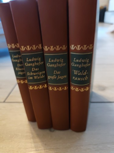 Ludwig ganghofer buchset 4 - buchset,,