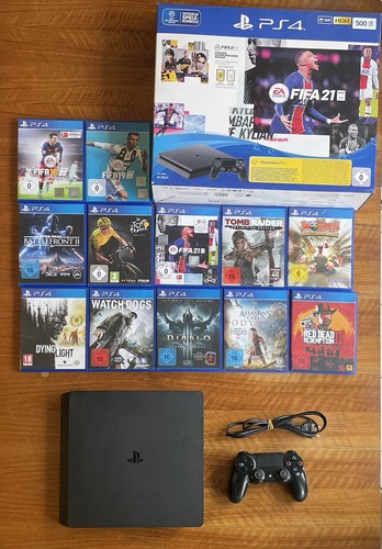 Ps4 slim ovp 12 spiele - in,