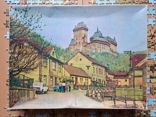 Puzzle burg karlstein - burg,