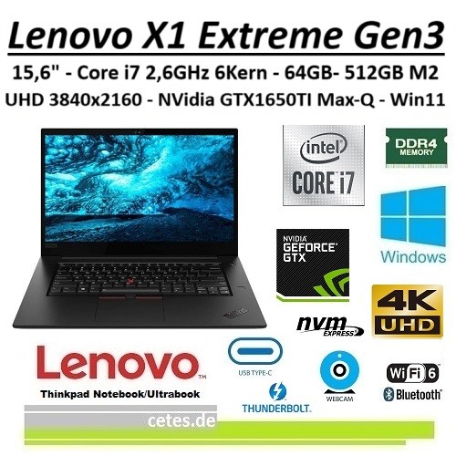 Lenovo extreme gen3 6 - lenovo, x1