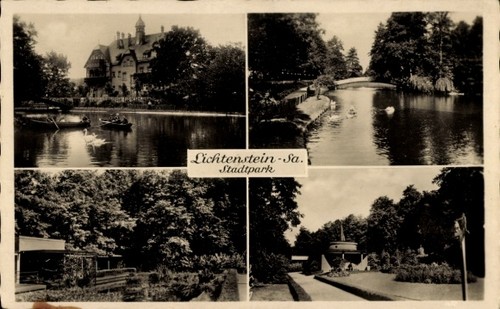 Lichtenstein sachsen - ak,