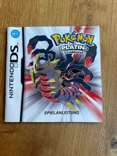 Nintendo DS Anleitung - Pokemon Platin Edition